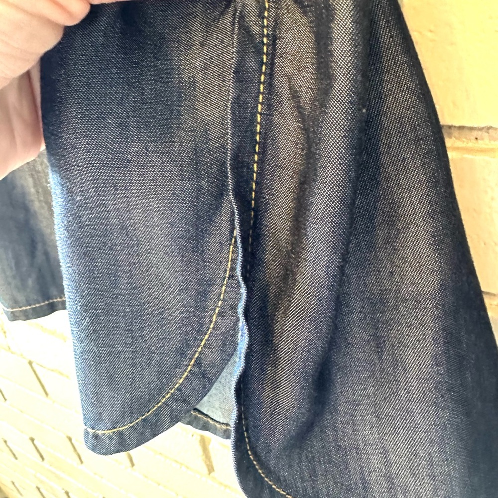 Barbour Classic lightweight Denim Shirt NWOT Size 8 - Picture 6 of 11